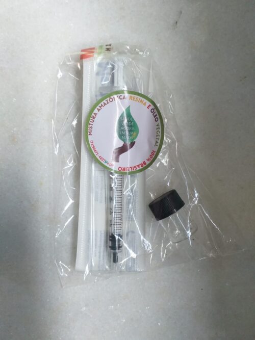 kit com 1 seringa sem agulha+cumbuca