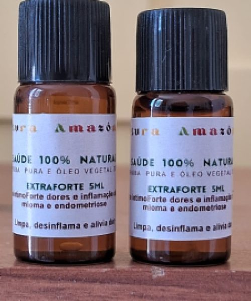 Kit com 2 óleosfloresta nativo+ 5 seringa+1 cumbuca/suportes
